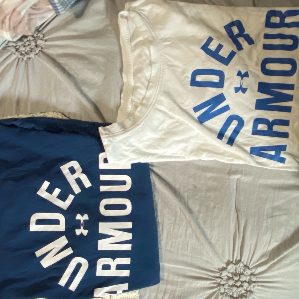 Two Under Armour T shirts